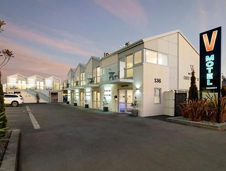 V Motel Christchurch Eksteriør billede