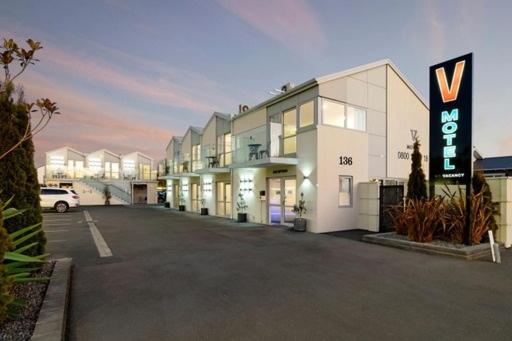 V Motel Christchurch Eksteriør billede